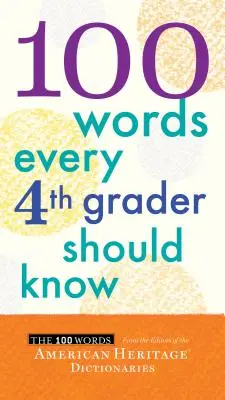 100 slov, ktoré by mal poznať každý štvrták - 100 Words Every 4th Grader Should Know