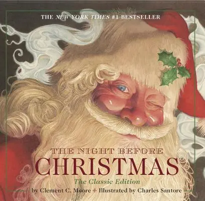 Stolová kniha Noc pred Vianocami: (Vianočná kniha): Klasické vydanie, bestseller New York Times - The Night Before Christmas Board Book: The Classic Edition, the New York Times Bestseller (Christmas Book)