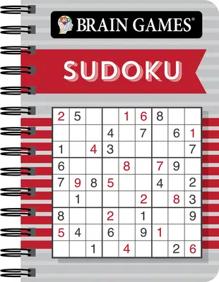 Hry na mozog Mini - Sudoku (červená) - Brain Games Mini - Sudoku (Red)