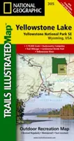 Yellowstone Se/yellowstonské jazero - Trails Illustrated National Parks - Yellowstone Se/yellowstone Lake - Trails Illustrated National Parks