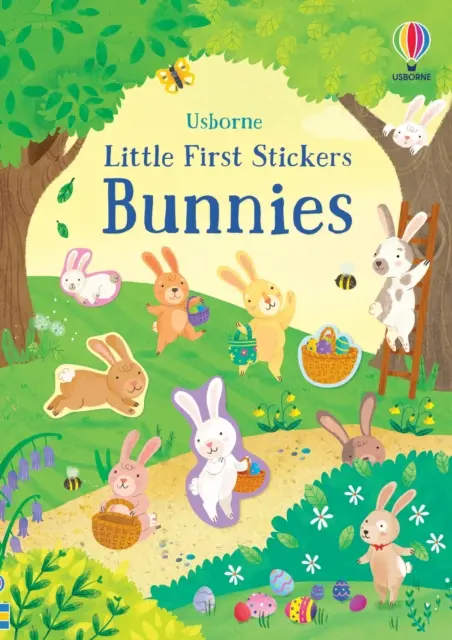 Malé prvé samolepky zajačikov - Little First Stickers Bunnies