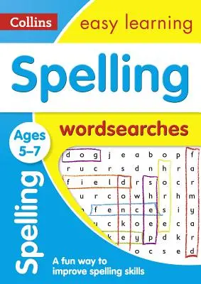 Vyhľadávanie pravopisných slov: Vek 5-7 rokov - Spelling Word Searches: Ages 5-7