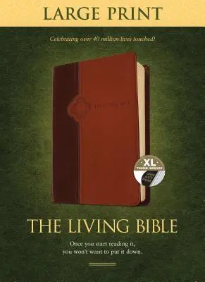 Živá Biblia, veľké tlačené vydanie, Tutone - The Living Bible Large Print Edition, Tutone