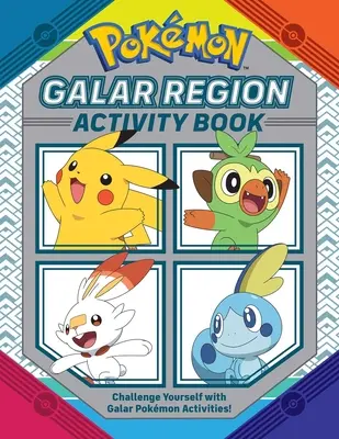 Pokmon Oficiálna kniha aktivít pre región Galar - Pokmon Official Galar Region Activity Book
