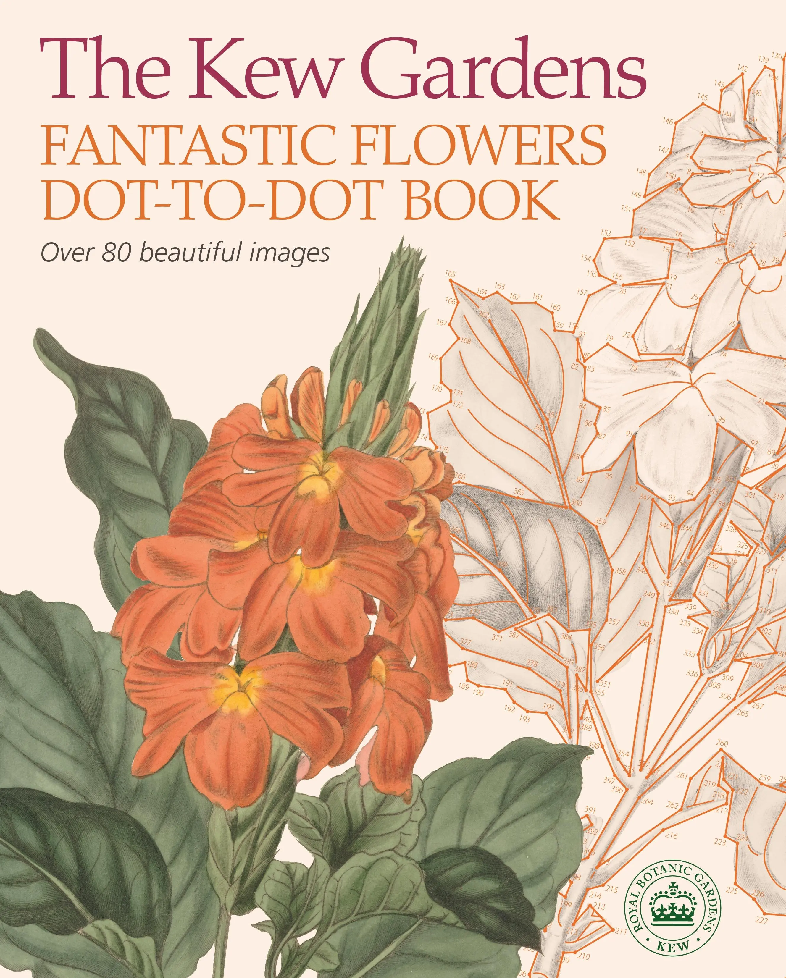 Kniha Kew Gardens Fantastic Flowers Dot-to-Dot - Kew Gardens Fantastic Flowers Dot-to-Dot Book