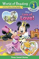 Disney veľa lásky! Čítanka na počúvanie 3 v 1: 3 sladké príbehy [s CD] - Disney Lots of Love!: A 3-In-1 Listen Along Reader: 3 Sweet Stories [With CD]