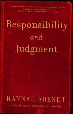 Zodpovednosť a súd - Responsibility and Judgment