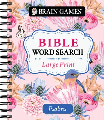 Hry na mozog - Veľká tlač Biblie: hľadanie slov: Žalmy - Brain Games - Large Print Bible Word Search: Psalms