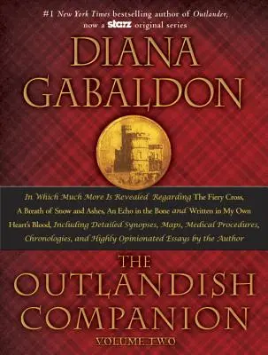 Outlandský spoločník, 2. zväzok: Spoločník ohnivého kríža, Dych snehu a popola, Ozvena v kostiach a Napísané vo vlastnom srdci B - The Outlandish Companion, Volume 2: The Companion to the Fiery Cross, a Breath of Snow and Ashes, an Echo in the Bone, and Written in My Own Heart's B