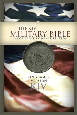 Vojenská Biblia-KJV-Large Print Compact - Military Bible-KJV-Large Print Compact