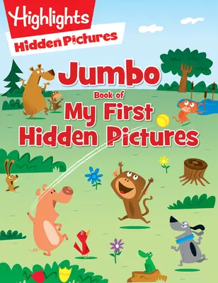 Jumbo kniha Moje prvé skryté obrázky - Jumbo Book of My First Hidden Pictures