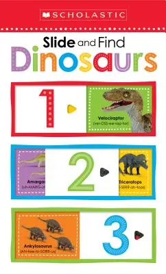 Dinosaury 123: Scholastic Early Learners (Posúvaj a hľadaj) - Dinosaurs 123: Scholastic Early Learners (Slide and Find)