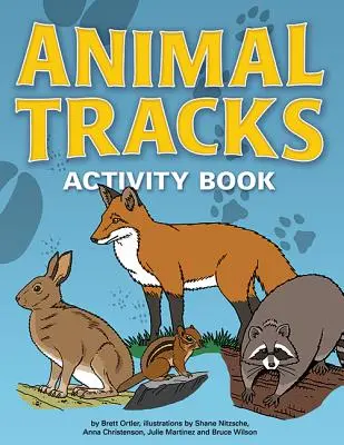 Kniha aktivít o stopách zvierat - Animal Tracks Activity Book