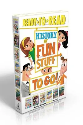 História zábavných vecí na cesty! Sada: The Deep Dish on Pizza!; The Scoop on Ice Cream!; The Tricks and Treats of Halloween!; The Sweet Story of Hot Chocola! - History of Fun Stuff to Go! Set: The Deep Dish on Pizza!; The Scoop on Ice Cream!; The Tricks and Treats of Halloween!; The Sweet Story of Hot Chocola