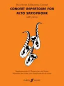 Koncertný repertoár pre altový saxofón s klavírom - Concert Repertoire for Alto Saxophone with Piano