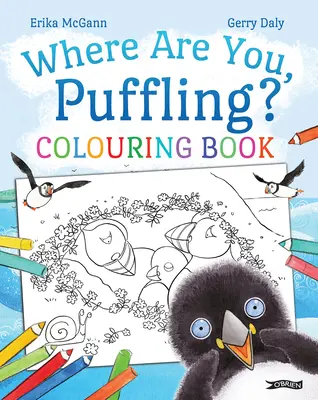 Kde si, Pufflingu? Omaľovánka - Where Are You, Puffling? Colouring Book
