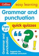 Gramatika a interpunkcia Rýchle kvízy: Vek 5-7 rokov - Grammar & Punctuation Quick Quizzes: Ages 5-7