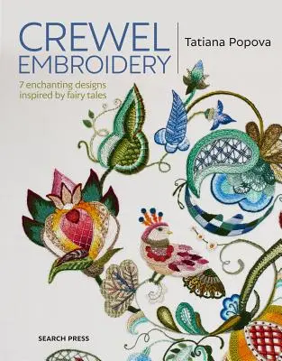 Krevelová výšivka: 7 očarujúcich vzorov inšpirovaných rozprávkami - Crewel Embroidery: 7 Enchanting Designs Inspired by Fairy Tales