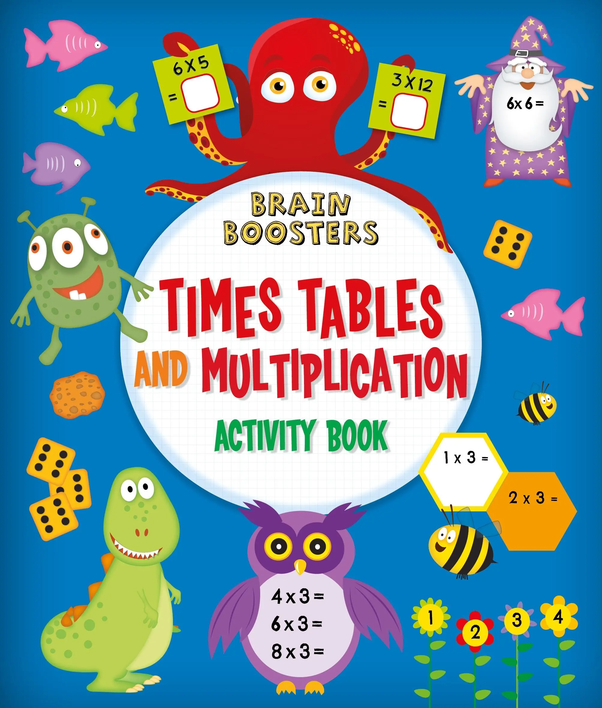 Brain Boosters: Kniha aktivít Times Tables and Multiplication - Brain Boosters: Times Tables and Multiplication Activity Book
