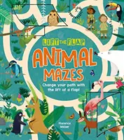 Zdvihnite klapku: Zvieracie bludiská - Zmeňte cestu zdvihnutím klapky! - Lift-the-Flap: Animal Mazes - Change Your Path with the Lift of a Flap!