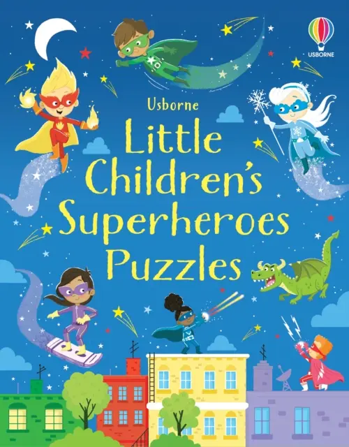 Puzzle pre malé deti Superhrdinovia - Little Children's Superheroes Puzzles
