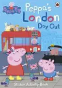 Prasiatko Peppa: Peppa's London Day Out - samolepková kniha aktivít - Peppa Pig: Peppa's London Day Out Sticker Activity Book
