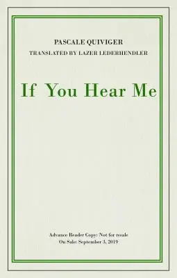 Ak ma počuješ - If You Hear Me