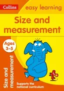 Veľkosť a meranie: Vek 3-5 rokov - Size and Measurement: Ages 3-5