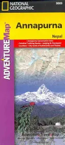 Annapurna, Nepál - Cestovné mapy International Adventure Map - Annapurna, Nepal - Travel Maps International Adventure Map