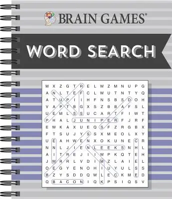 Hry na mozog - Hľadanie slov (fialová) - Brain Games - Word Search (Purple)