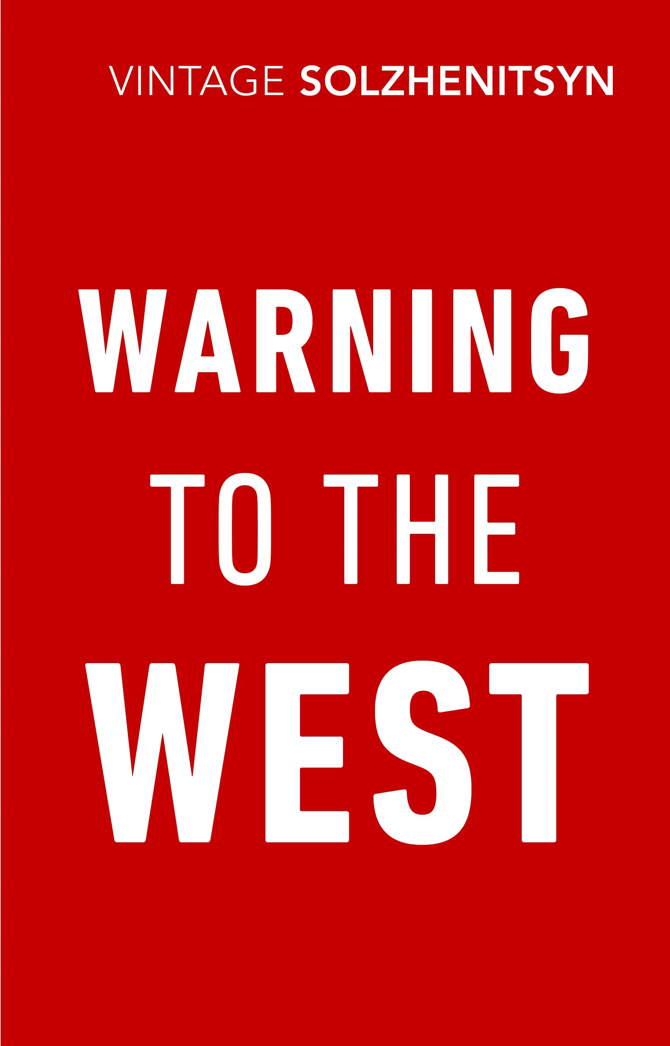 Varovanie Západu - Warning to the West