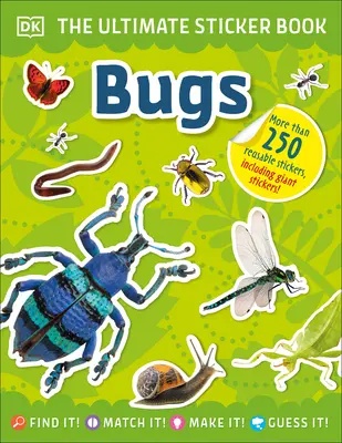 Najlepšia kniha samolepiek Chrobáci - The Ultimate Sticker Book Bugs