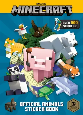Minecraft Oficiálna kniha samolepiek zvierat (Minecraft) - Minecraft Official Animals Sticker Book (Minecraft)