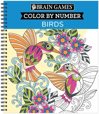 Hry na mozog - Vyfarbuj podľa čísel: Vtáky - Brain Games - Color by Number: Birds