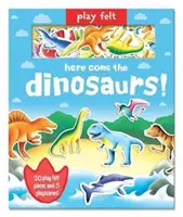 Hra na plsť Prichádzajú dinosaury! - Play Felt Here come the dinosaurs!