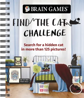 Hry na mozog - Nájdi mačku: Hľadaj skrytú mačku na viac ako 125 obrázkoch! - Brain Games - Find the Cat Challenge: Search for a Hidden Cat in More Than 125 Pictures!