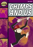 Rýchle čítanie: Šimpanzy a my (etapa 1, úroveň 1A) - Rapid Reading: Chimps and Us (Stage 1, Level 1A)