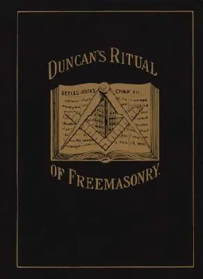 Duncanov slobodomurársky rituál - Duncan's Ritual of Freemasonry