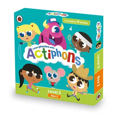Actiphons Level 3 Box 2: Books 9-19 - Učte sa foniku a buďte aktívni s Actiphons! - Actiphons Level 3 Box 2: Books 9-19 - Learn phonics and get active with Actiphons!