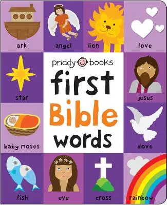 Prvých 100: Prvých 100 biblických slov v polstrovanej forme - First 100: First 100 Bible Words Padded