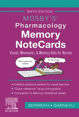 Mosby's Pharmacology Memory Notecards (Pamäťové karty z farmakológie): Vizuálne, mnemotechnické a pamäťové pomôcky pre zdravotné sestry - Mosby's Pharmacology Memory Notecards: Visual, Mnemonic, and Memory AIDS for Nurses