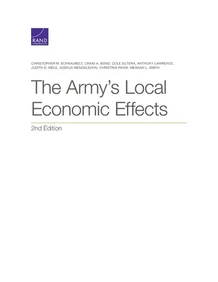 Miestne ekonomické účinky armády, 2. vydanie - The Army's Local Economic Effects, 2nd Edition