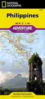 Dobrodružná cestovná mapa Filipín - Philippines Adventure Travel Map