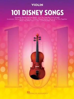101 Disneyho piesní: Pre husle: 1. - 101 Disney Songs: For Violin