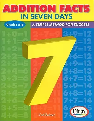 Fakty o sčítaní za sedem dní, 2. - 4. ročník: Jednoduchá metóda na dosiahnutie úspechu - Addition Facts in Seven Days, Grades 2-4: A Simple Method for Success