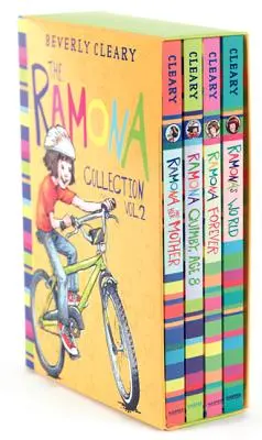 Kolekcia 4 kníh o Ramone, 2. diel: Ramona a jej matka; Ramona Quimbyová, 8 rokov; Ramona navždy; Ramonin svet - The Ramona 4-Book Collection, Volume 2: Ramona and Her Mother; Ramona Quimby, Age 8; Ramona Forever; Ramona's World