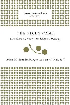 Správna hra: Využitie teórie hier na formovanie stratégie - Right Game: Use Game Theory to Shape Strategy