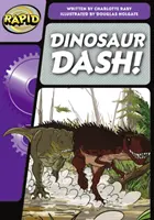 Rýchla fonika Krok 1: Dinosaur Dash (beletria) - Rapid Phonics Step 1: Dinosaur Dash (Fiction)