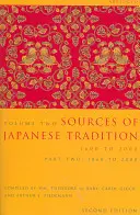 Pramene japonskej tradície, skrátené vydanie: 1600 až 2000; 2. časť: 1868 až 2000 - Sources of Japanese Tradition, Abridged: 1600 to 2000; Part 2: 1868 to 2000