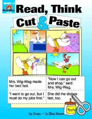 Čítaj, rozmýšľaj, vystrihni a nalep - Read Think Cut & Paste